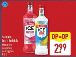 ALDI Smirnoff ice mixdrink aanbieding
