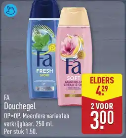 ALDI Fa Douchegel aanbieding