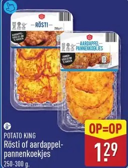 ALDI Potato king rösti of aardappel aanbieding