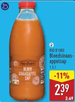 ALDI Rio d'oro bloedsinaas appelsap aanbieding
