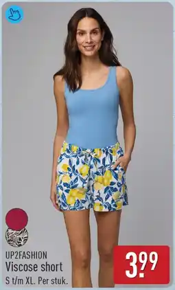 ALDI Up2fashion viscose short aanbieding