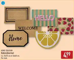 ALDI Home creation kokosdeurmat aanbieding
