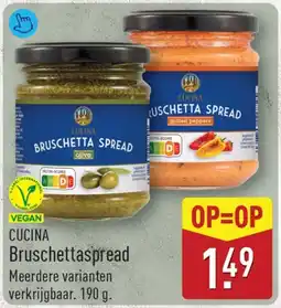 ALDI Cucina bruschettaspread aanbieding