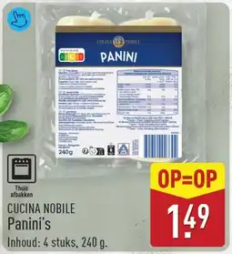ALDI Cucina nobile panini's aanbieding