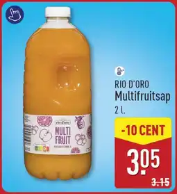 ALDI Rio d'oro multifruitsap aanbieding