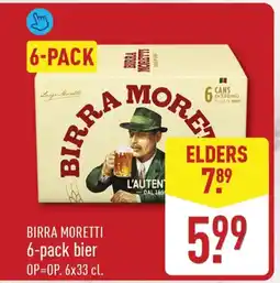 ALDI Birra moretti bier aanbieding