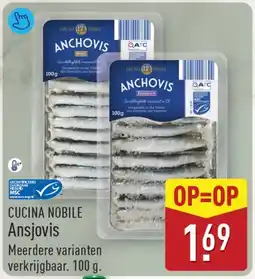 ALDI Cucina nobile ansjovis aanbieding