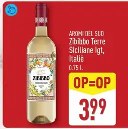 ALDI Aromi del sud zibibbo terre siciliane lgt aanbieding