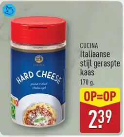 ALDI Cuccina italiaanse stijl geraspte kaas aanbieding