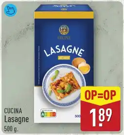 ALDI Cucina lasagne aanbieding