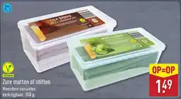ALDI Zure matten of stiften aanbieding