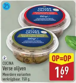 ALDI Cucina verse olijven aanbieding