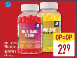 ALDI Multinorm vitamine gummies aanbieding