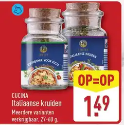 ALDI Cucina italiaanse kruiden aanbieding
