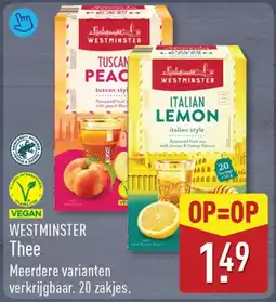 ALDI Westminster thee aanbieding