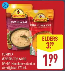 ALDI Conimex aziatische soep aanbieding