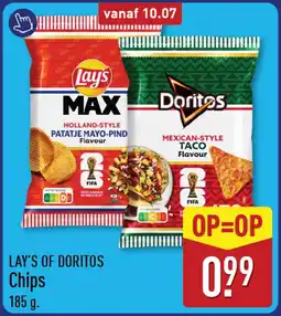 ALDI Lay's of doritos chips aanbieding