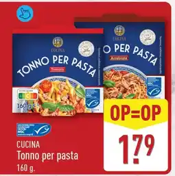 ALDI Cucina tonno per pasta aanbieding