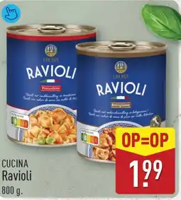 ALDI Cuccina ravioli aanbieding