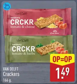 ALDI Van delft crackers aanbieding
