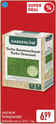 ALDI Gardenline turbograszaad aanbieding