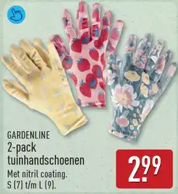 ALDI Gardenline tuinhandschoenen aanbieding
