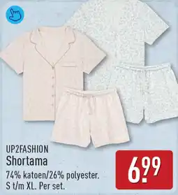ALDI Up2fashion shortama aanbieding