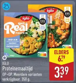 ALDI Iglo protenemaaltijd aanbieding