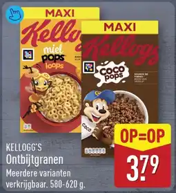 ALDI Kellogg's ontbijtgranen aanbieding