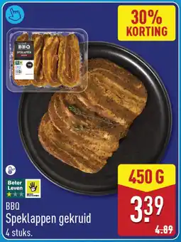 ALDI BBQ Speklappen gekruid aanbieding