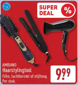 ALDI Ambiano haarstylingtool aanbieding