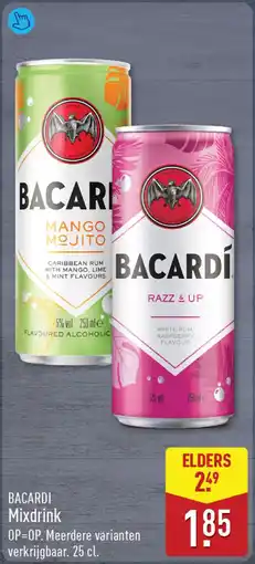 ALDI Bacardi mixdrink aanbieding