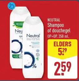 ALDI Neutral shampoo of douchegel aanbieding