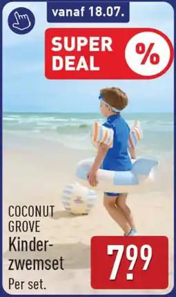ALDI Coconut grove kinderzwemset aanbieding