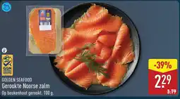 ALDI Golden seafood gerookte noorse zalm aanbieding
