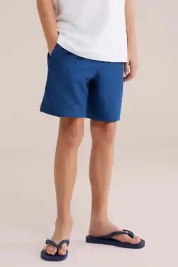 Wehkamp WE Fashion zwemshort marineblauw aanbieding