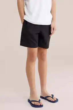 Wehkamp WE Fashion zwemshort zwart aanbieding