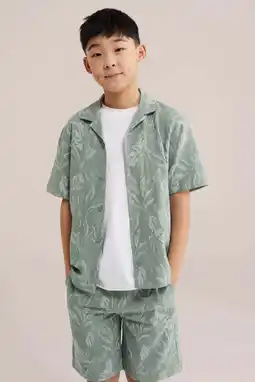 Wehkamp WE Fashion casual overhemd groen aanbieding