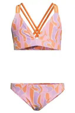 Wehkamp Me & My Monkey triangel bikini roze/oranje aanbieding