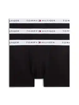 Wehkamp Tommy Hilfiger boxershort - zwart (set van 3) aanbieding