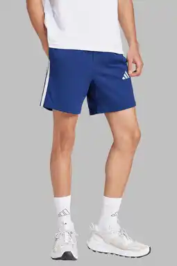 Wehkamp adidas Sportswear M 3S SJ 7 SHO regular sweatshort aanbieding