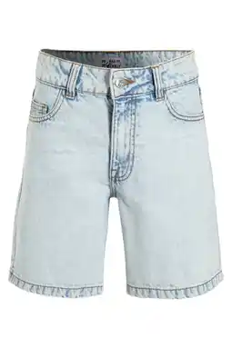 Wehkamp Me & My Monkey denim short Tijmen lichtblauw aanbieding