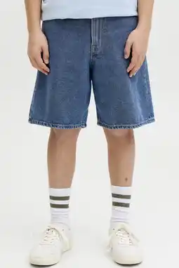 Wehkamp JJ REBEL JUNIOR baggy short medium blue denim aanbieding