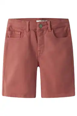 Wehkamp NAME IT KIDS regular bermuda short koraalrood aanbieding