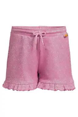 Wehkamp Orange Stars casual short roze met glitter aanbieding