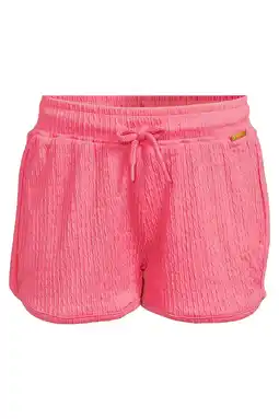 Wehkamp Orange Stars casual short roze met textuur aanbieding