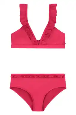 Wehkamp Shiwi The Sunshine Brand triangel bikini Bella donkerrood aanbieding