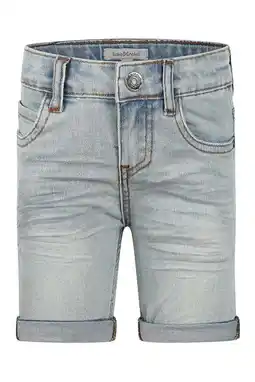 Wehkamp Koko Noko denim loose short light blue denim aanbieding