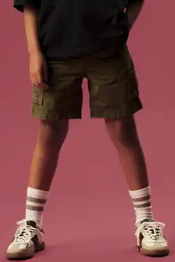 Wehkamp NAME IT KIDS straight cargo short groen aanbieding