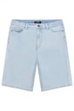 Wehkamp Rellix regularwaist short light blue denim aanbieding